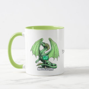 Mug Dragon de la pierre porte-bonheur de mai :
