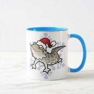 Mug Dragon de Noël barbu / Dragon de Rankin