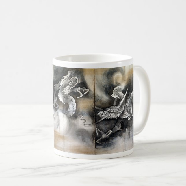 Mug Dragon de Soga Nichokuan et Tigre (Devant droit)
