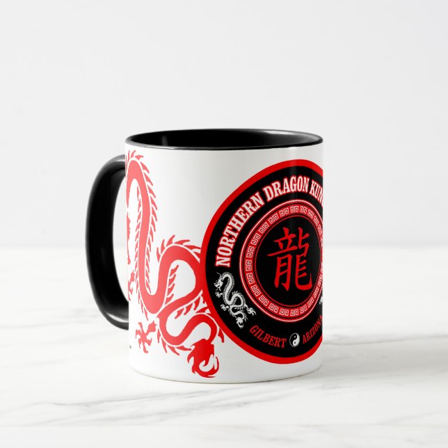 Mug Dragon du nord Kung Fu Etats-Unis (Devant gauche)