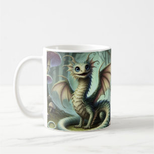 Mug Dragon Jabberwocky Mignon Créature Fantastique Art