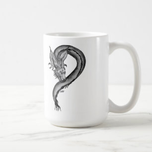 Mug Dragon noir et blanc