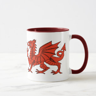 Mug Dragon rouge