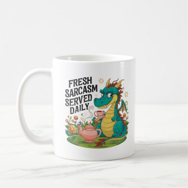 Mug Dragon sarcastique (Gauche)