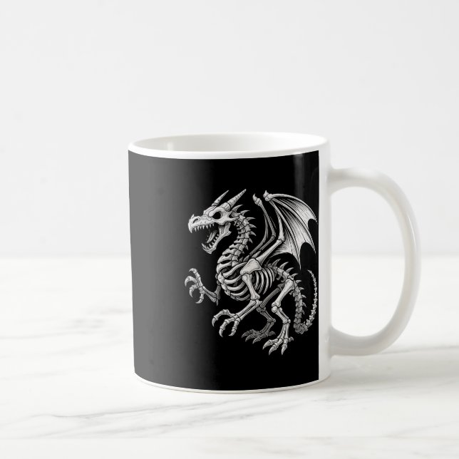 Mug Dragon Squelette Halloween Imaginaires Garçons Fil (Droite)