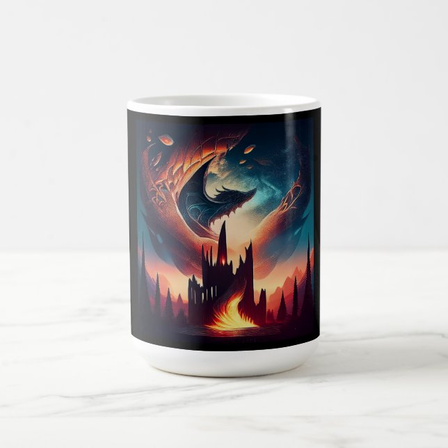 Mug Dragon volant au-dessus du Royaume (Centre)