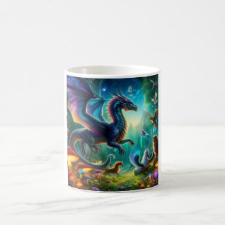 Mug Dragon volant multicolore