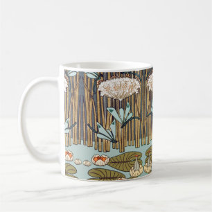 Mug Dragonflies Water Lilies Marais Art Nouveau