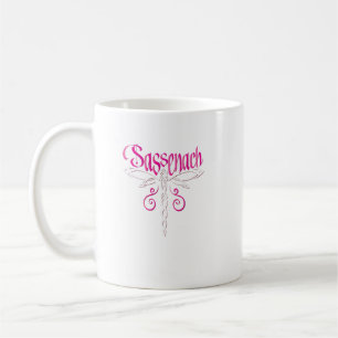 Mug Dragonfly Celtic Pink 