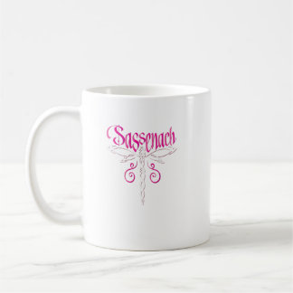 Mug Dragonfly Celtic Pink