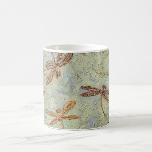 Mug Dragonfly Dance Gold (Centre)