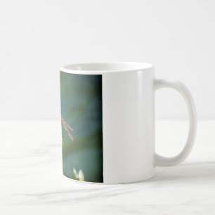 Mug Dragonfly frontale rouge et noire