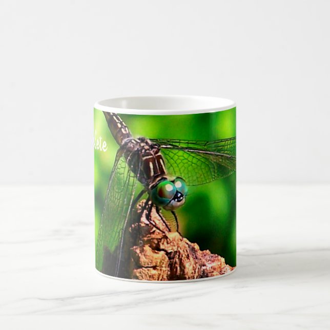 Mug Dragonfly Nature Personnalisée (Centre)