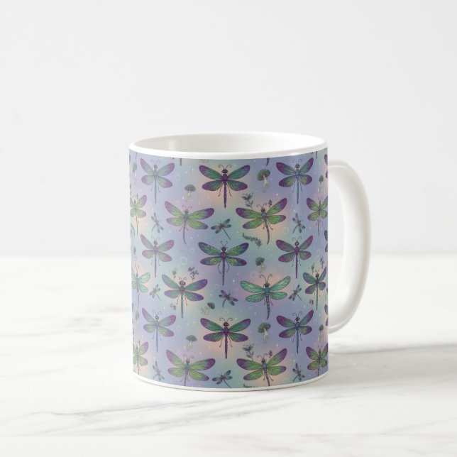 Mug Dragonfly Pattern (Devant droit)