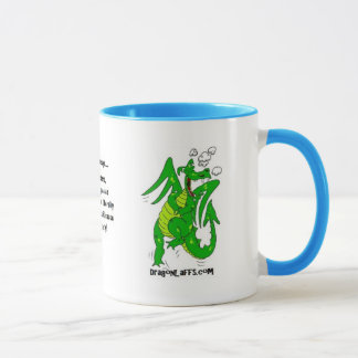 Mug DragonLaffs.com - dragon riant