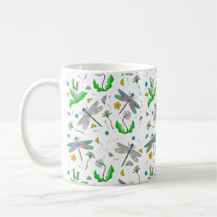 Mug Dragonlies et Dandelions