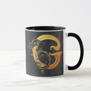 Mug Dragonlore G initial