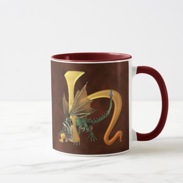 Mug Dragonlore H initial (Droite)