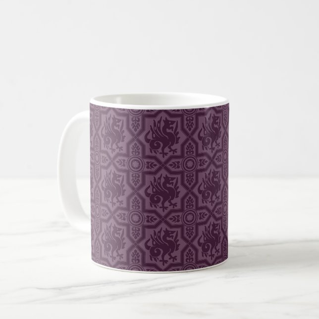 Mug Dragons de renaissance gothique (Devant gauche)