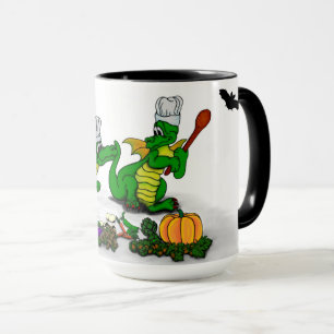 Mug Dragons - Joyeux Halloween ! Aujourd'hui je vais c