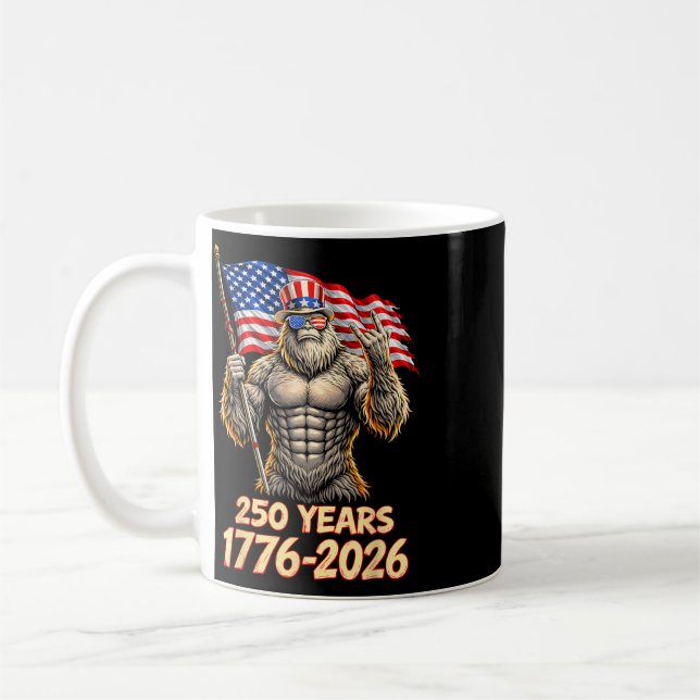 Mug Drapeau 250 Ans Usa 250 Ans 1776 2026 Bigfo (Gauche)