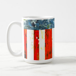 Mug Drapeau Abstrait américain