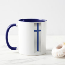 Drapeau abstrait de la Finlande, couleurs