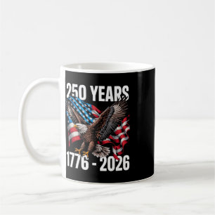 Mug Drapeau aigle patriotique 250 ans 1776-2026 2026