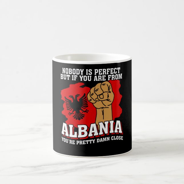 Mug Drapeau Albanie, Albanais du Kosovo (Centre)