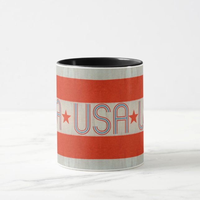 Mug Drapeau américain (Centre)