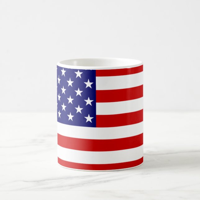 Mug Drapeau américain (Centre)