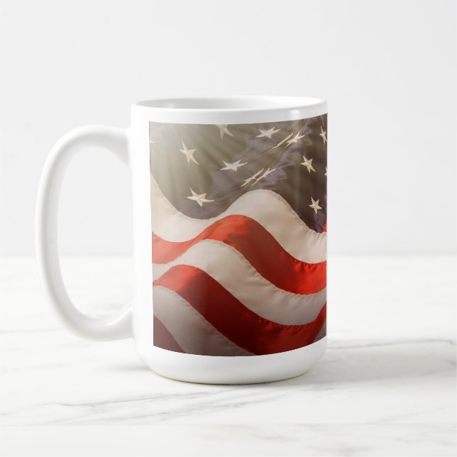 Mug Drapeau américain (Gauche)