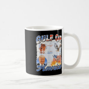 Mug Drapeau Américain 2025 Aigle Du Golfe Rétro Des Ét