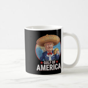 Mug Drapeau Américain 2025 Du Golfe Rétro D'Amérique E