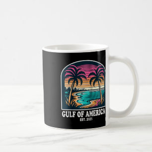 Mug Drapeau Américain 2025 Du Golfe Rétro D'Usa Amériq
