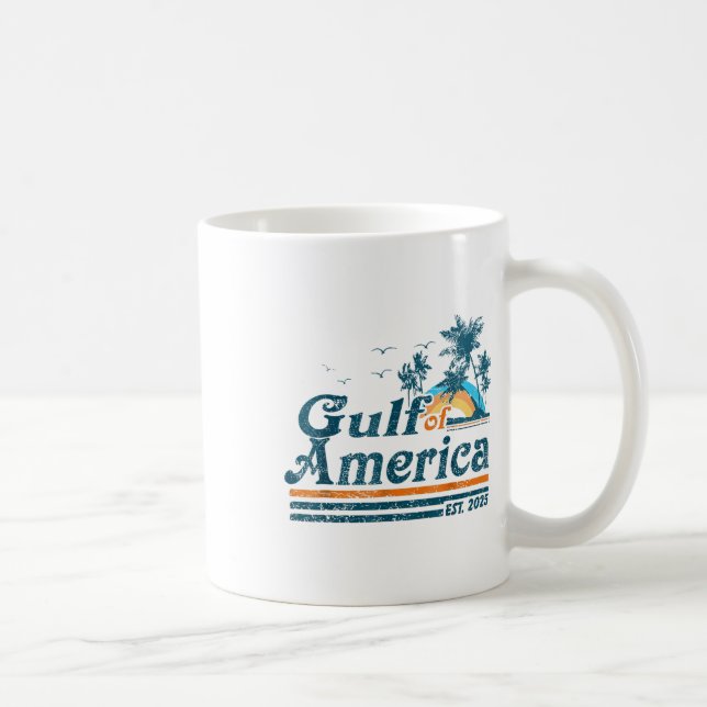 Mug Drapeau Américain 2025 Golfe M (Droite)