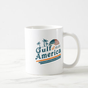 Mug Drapeau Américain 2025 Golfe Rétro Mexique