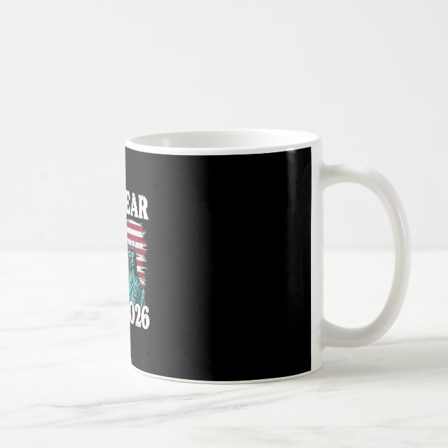 Mug Drapeau américain 250 ans 1776 2026 Aigle 250e ann (Droite)