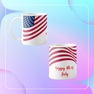 Mug Drapeau américain 4 juillet