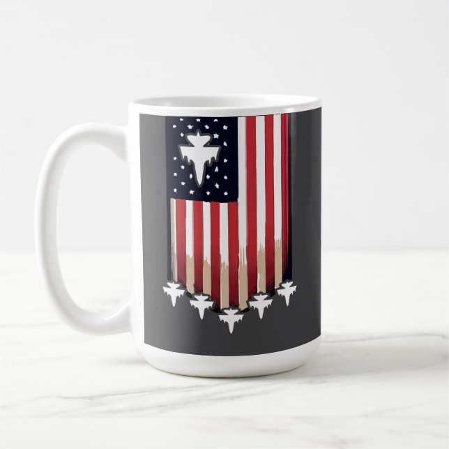 Mug Drapeau Américain 4 juillet-65079 (Gauche)