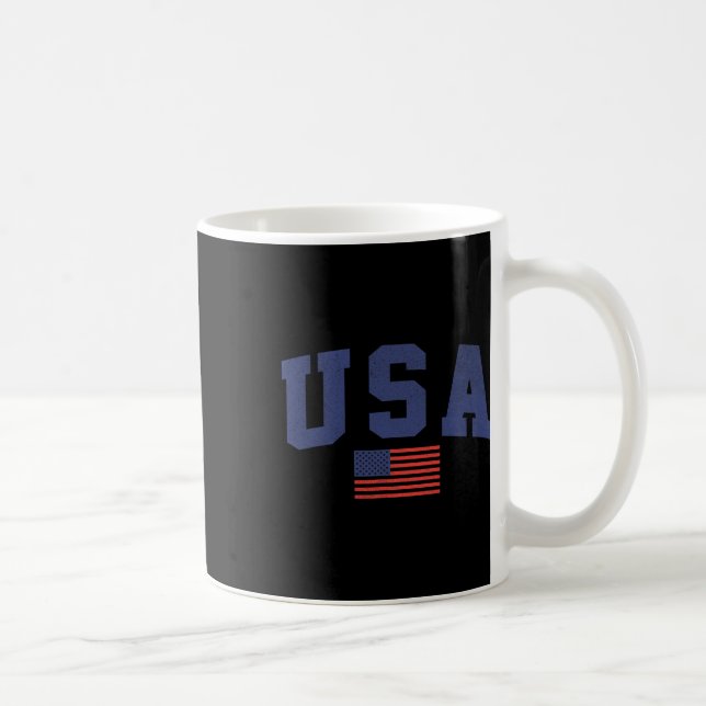Mug Drapeau américain 4 juillet Americana Bold Blue (Droite)