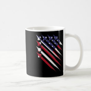 Mug Drapeau Américain 4 juillet Patriotique Jet États-