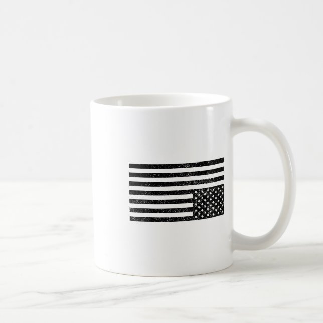 Mug Drapeau américain à l'envers  (Droite)