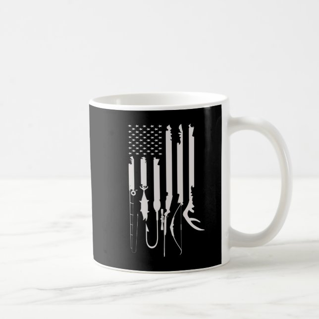 Mug Drapeau américain à thème déco (Droite)
