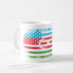 Mug Drapeau américain azerbaïdjanais   Azerbaïdjan 