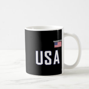 Mug Drapeau américain Badminton Équipe Joueur Cool Équ