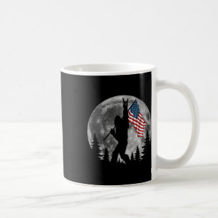 Mug Drapeau Américain Bigfoot Sasquatch Patriotique 4è