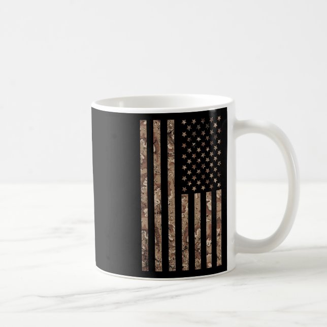 Mug Drapeau américain camouflage militaire 4 juillet a (Droite)