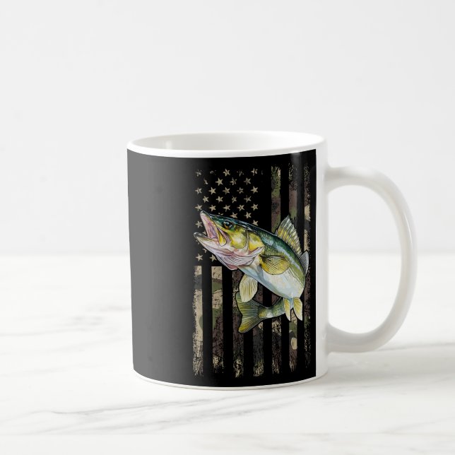 Mug Drapeau américain camouflage Walleye  (Droite)