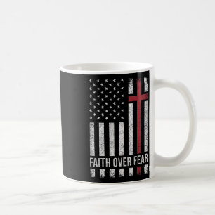 Mug Drapeau américain chrétien Usa foi américaine du C